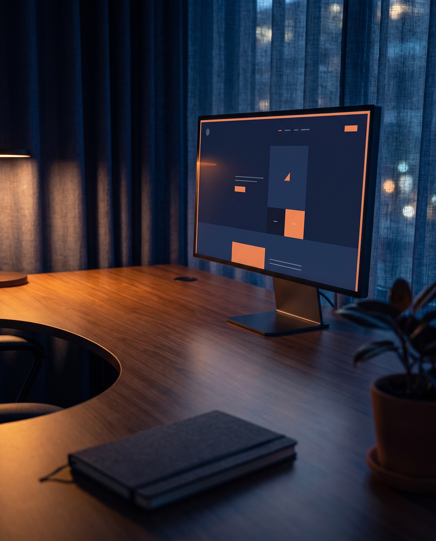 Website in aanbouw op een scherm, in de stijl van Automatevia
